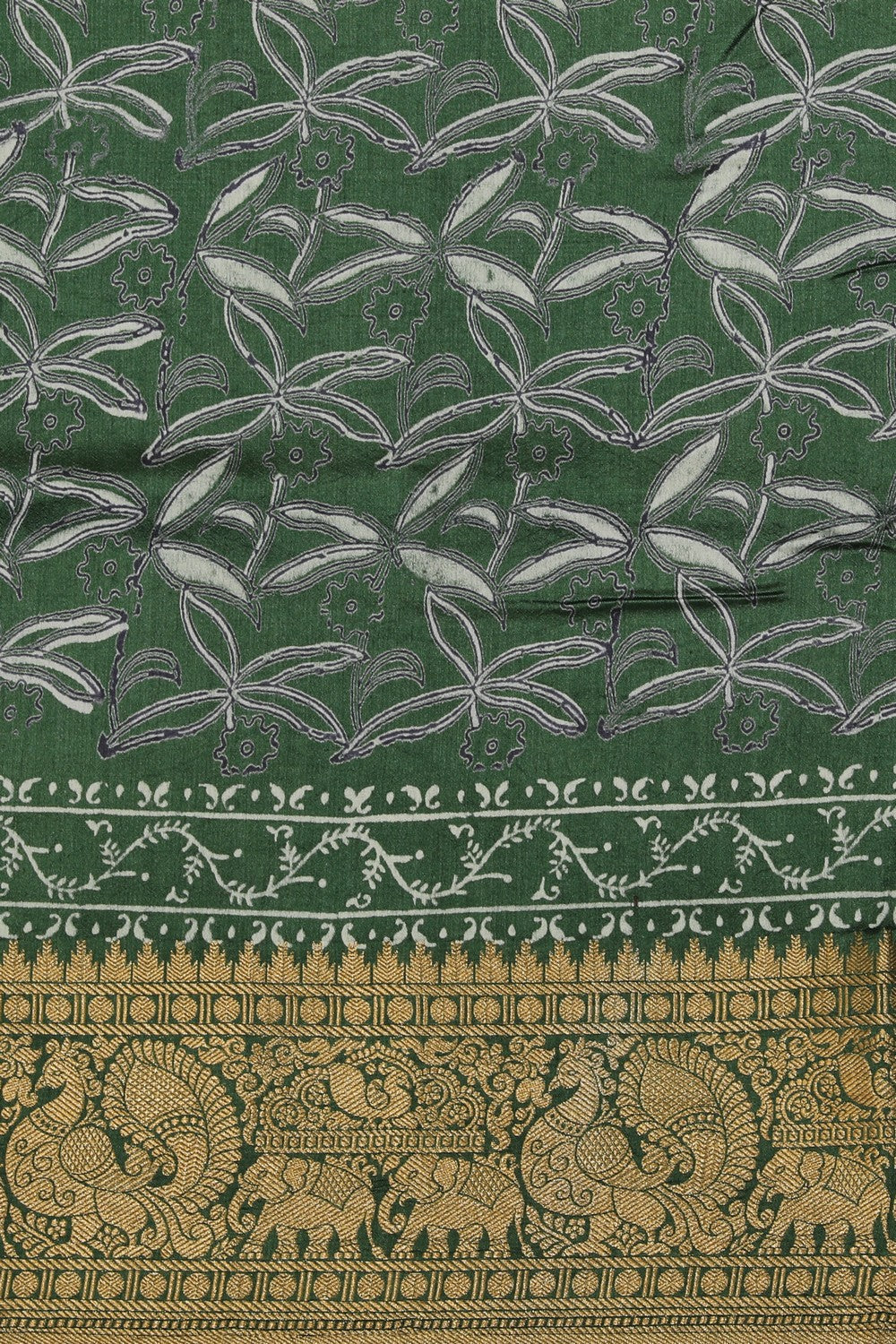 Image of Bagru Block Printed Saree